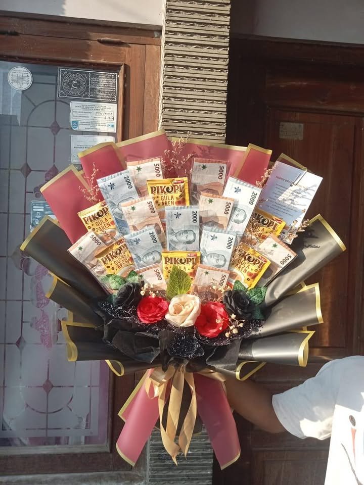 bouquet uang - Gambar 2